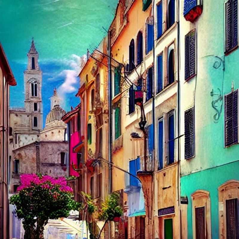 Sun-drenched harbor of Brindisi, Italy, beckoning spring breakers with the promise of Adriatic adventures and vibrant Italian charm.
