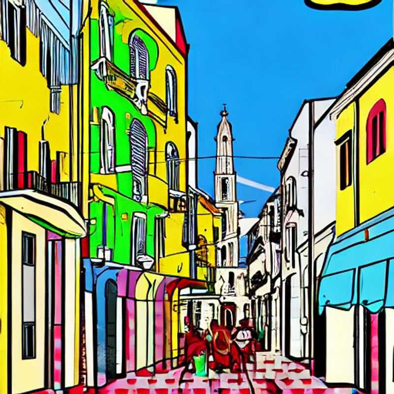 Sun-drenched Brindisi harbor glistening under the spring sun, inviting you to explore its ancient secrets and vibrant waterfront during your Italian spring break adventure.