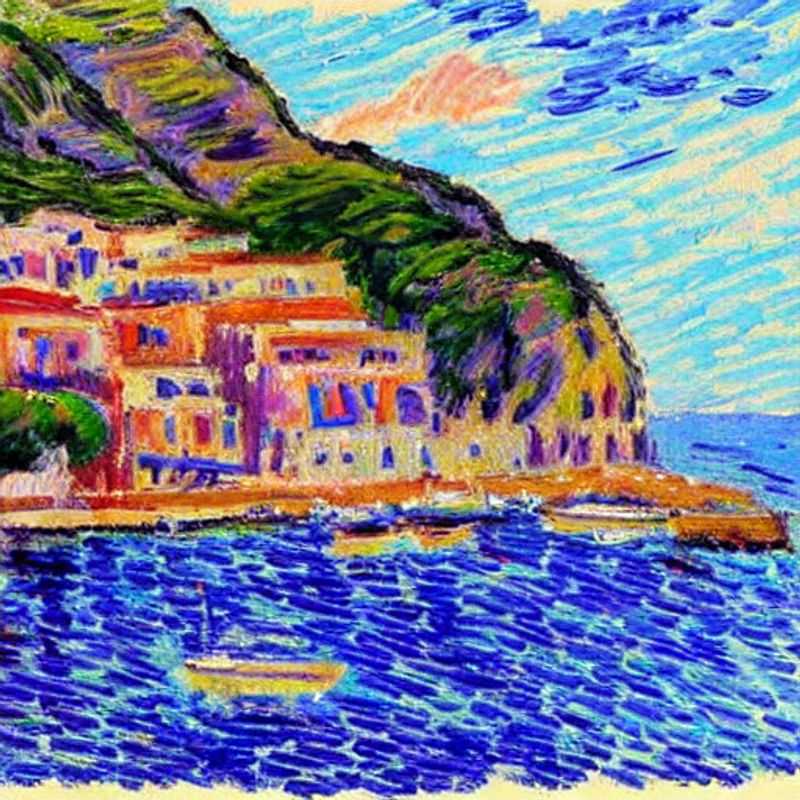 Deux amis admirant les Faraglioni emblématiques depuis les jardins d'Auguste à Capri, sous le soleil printanier italien.