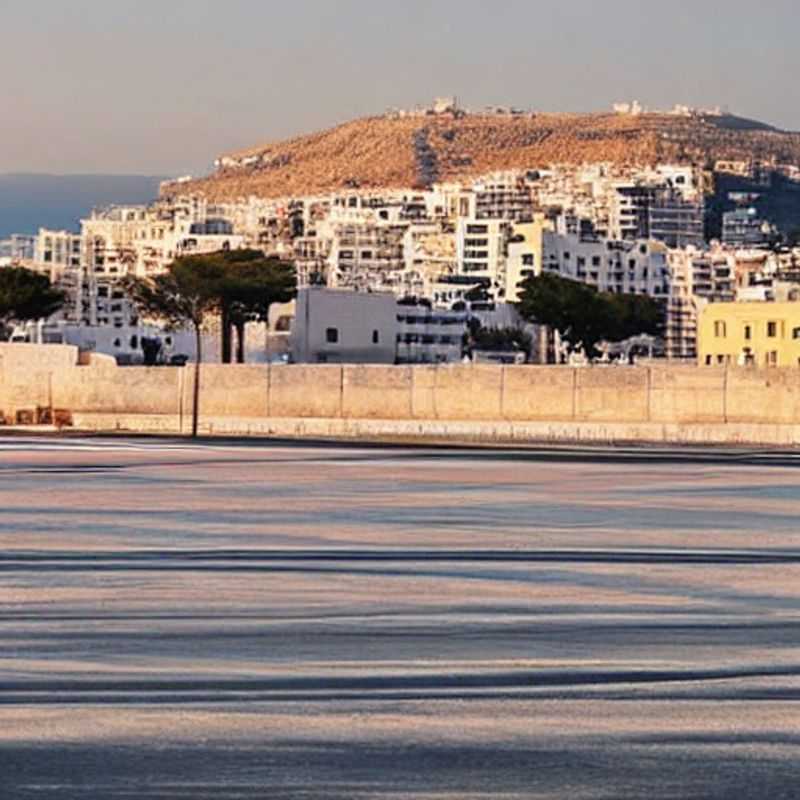 Deux couples profitant de la beauté printanière de Heraklion, Grèce, lors de leur escapade de printemps de 4 jours.