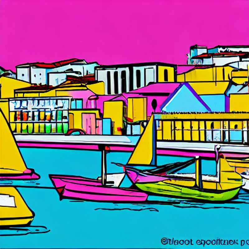 Sun-drenched harbor view of Toulon, France in the spring break: Azure waters, colorful boats, and the promise of Mediterranean adventures await! Are you ready to explore?