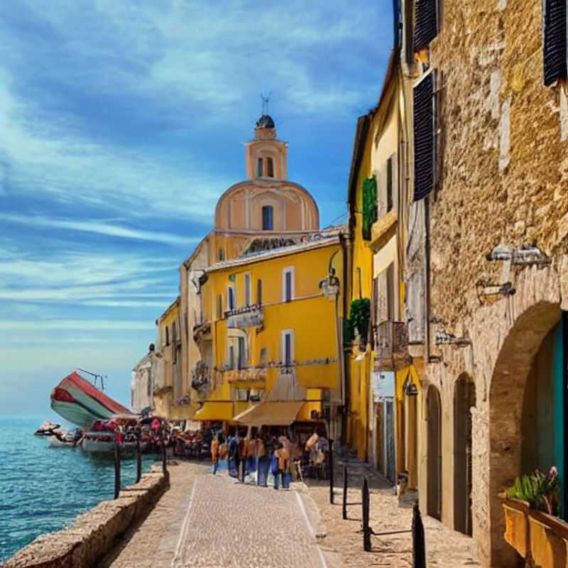 Deux amies explorant le vibrant port d'Ancône, Italie, baigné par le soleil printanier, lors de leur escapade de vacances de printemps.