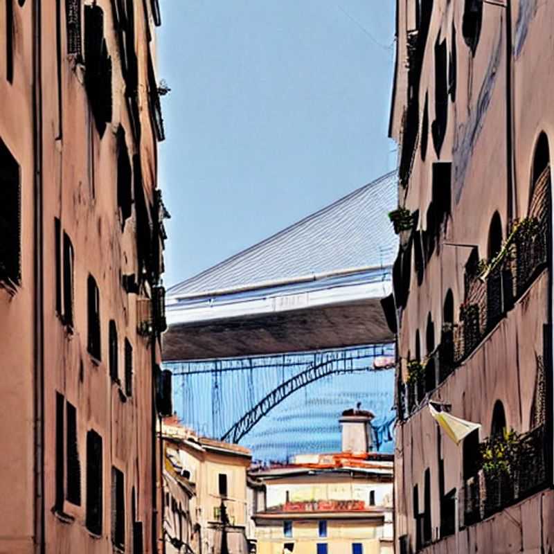 Exploring the vibrant port city of Genoa, Italy, during spring break – colorful buildings and bustling harbors await your discovery!