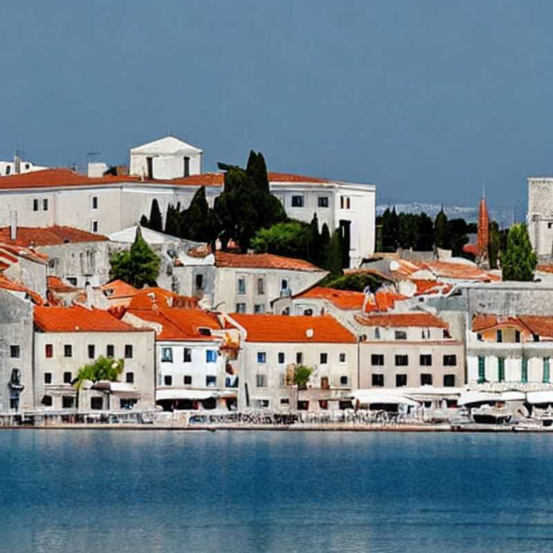 Le Palais de Dioclétien à Split, Croatie, baigné par la lumière printanière - découvrez tous les secrets de cette ville antique pendant votre semaine de relâche ! (Diocletian's Palace in Split, Croatia, bathed in spring light - discover all the secrets of this ancient city during your spring break!)