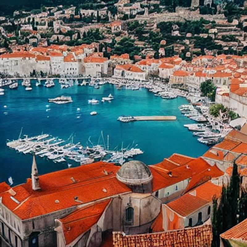 Vue ensoleillée du Palais de Dioclétien à Split, Croatie, promesse d'aventures inoubliables pendant les vacances de printemps. #SplitCroatie #VacancesDePrintemps