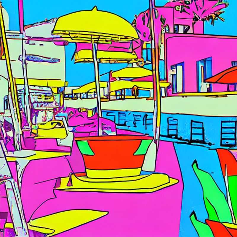 Des vacanciers profitant du soleil printanier sur la plage de Larnaca, Chypre, un avant-goût des aventures qui les attendent pendant leurs vacances de Pâques.