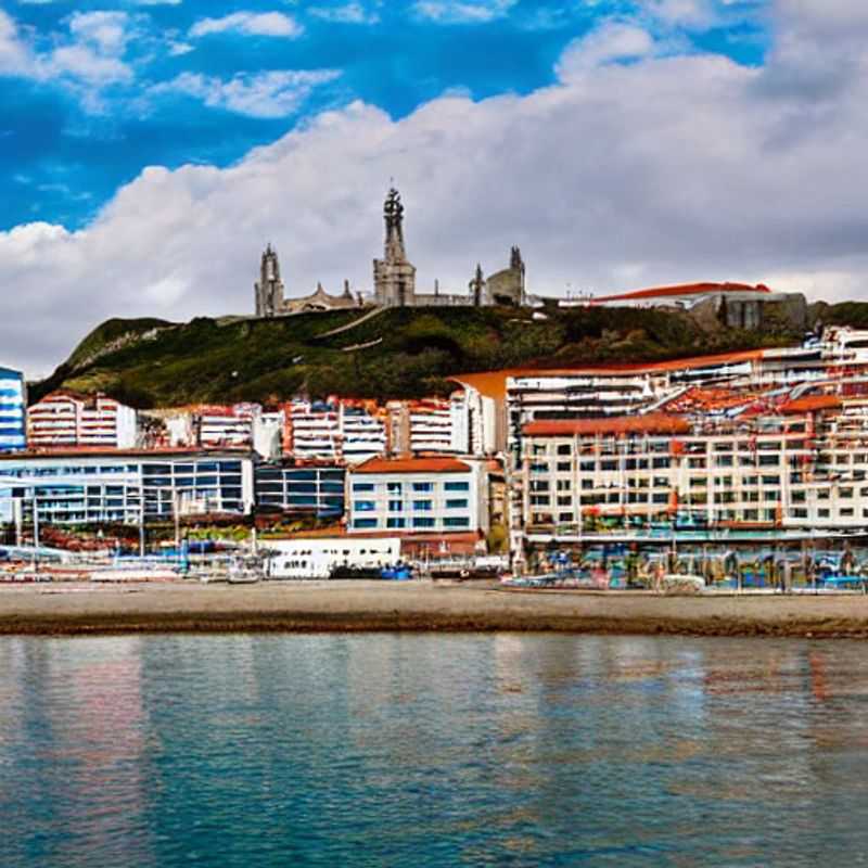 La Coruña au printemps : Vue imprenable sur l'océan depuis la Tour d'Hercule, un phare antique qui guide toujours les voyageurs modernes pendant le *spring break* !