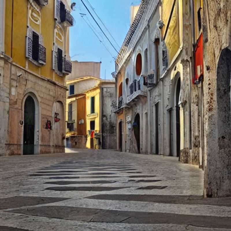 Deux amies profitant du soleil printanier sur le port de Brindisi, Italie, explorant les charmes de la ville durant leur spring break. (Two friends enjoying the spring sunshine in the port of Brindisi, Italy, exploring the city's charms during their spring break.)
