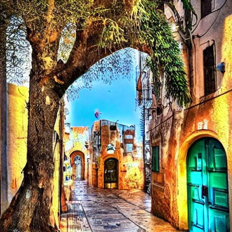 Flânerie printanière à Jaffa : admirez le Vieux Port pittoresque baigné de soleil, un incontournable lors de votre escapade de Pâques en Israël.