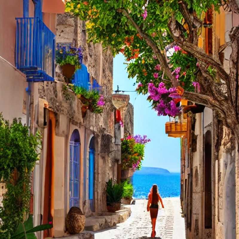 Le port pittoresque de La Canée, en Grèce, baigné par le soleil printanier, offrant un aperçu des activités et découvertes possibles lors d'une escapade printanière.