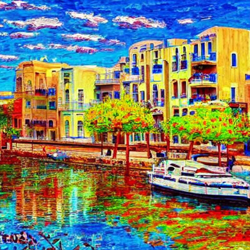 Un aperçu du port vénitien d'Héraklion, baigné par la douce lumière du printemps, promettant aventures et découvertes lors de votre escapade printanière en Crète.