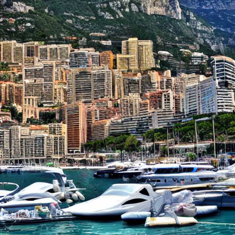 Vue panoramique de Monaco baignée par le soleil printanier, offrant un aperçu des activités et découvertes possibles lors d'un séjour pendant les vacances de printemps.