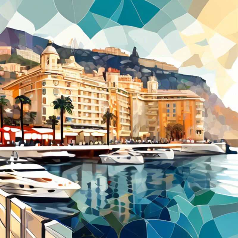 Monte-Carlo, Monaco : Vue imprenable sur le luxe et le glamour de la Principauté.