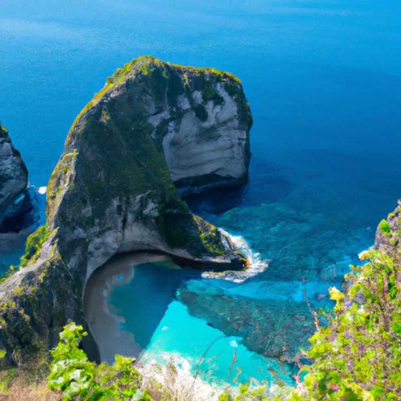 Jantar de luxo na praia de Jimbaran em Bali, Indonésia, durante a primavera