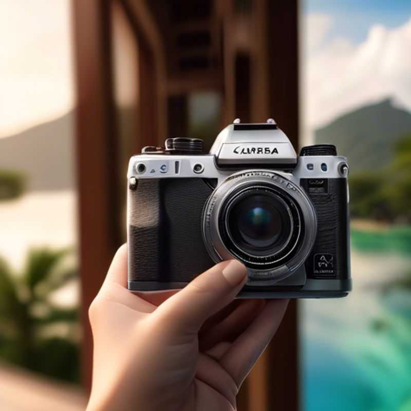 A high-quality camera, ready to capture your premium experiences.