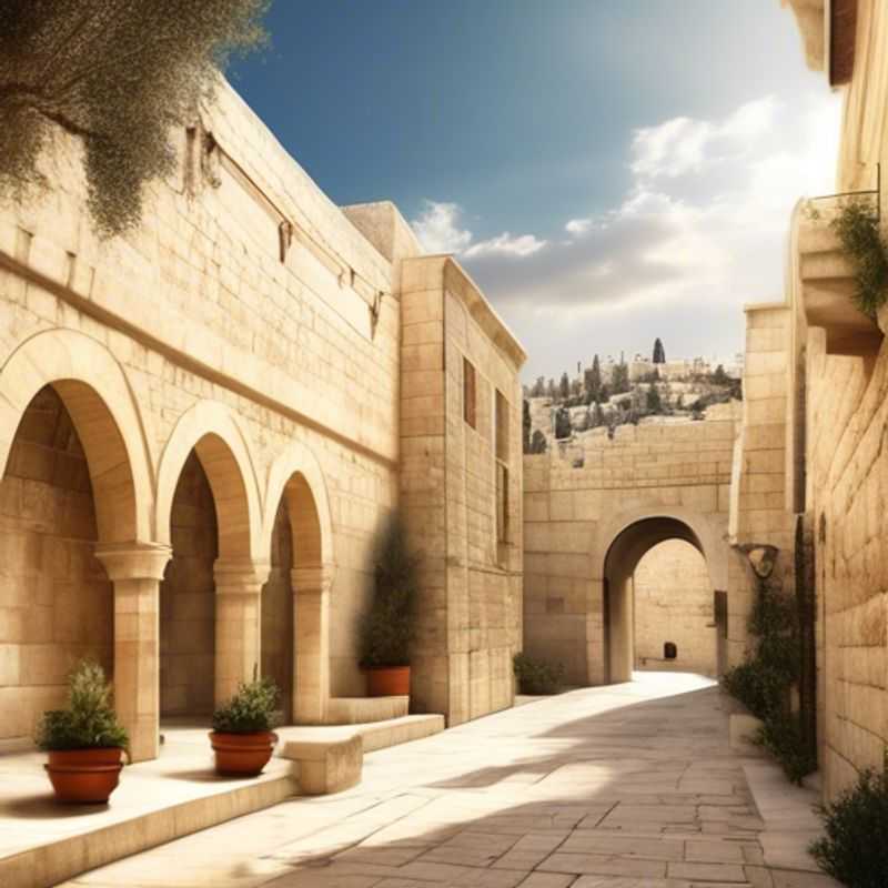 Jérusalem, Israël : Une vue saisissante de la ville sainte, soulignant son riche patrimoine et son potentiel luxueux.