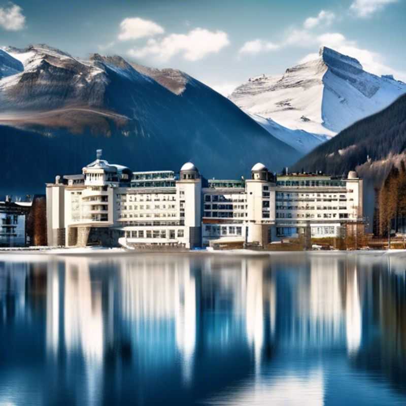 Explorez la Chesa Futura à St. Moritz, Suisse, au printemps