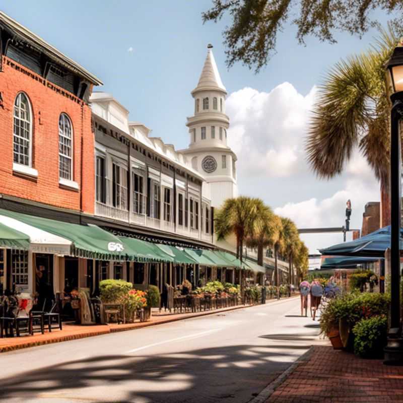 Trois couples découvrant la beauté automnale de Charleston, USA, lors de leur escapade de 3 jours en tant qu'explorateurs culturels de luxe.