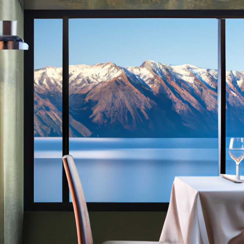 Jantar no Restaurante The Grille by Eichardt's na Primavera de Queenstown, Nova Zelândia