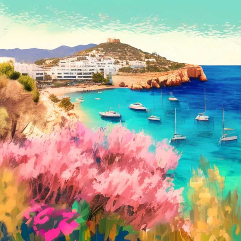 Ibiza, Espagne : plages paradisiaques et villas de luxe.
