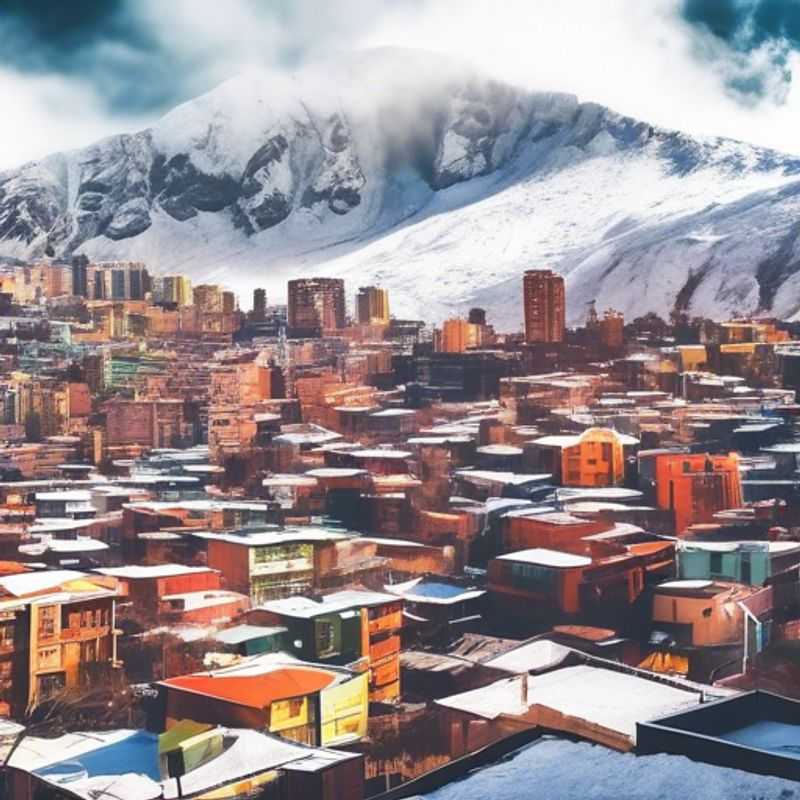 La Paz, Bolivie : Vue imprenable sur la ville, contrastant modernité et architecture coloniale.