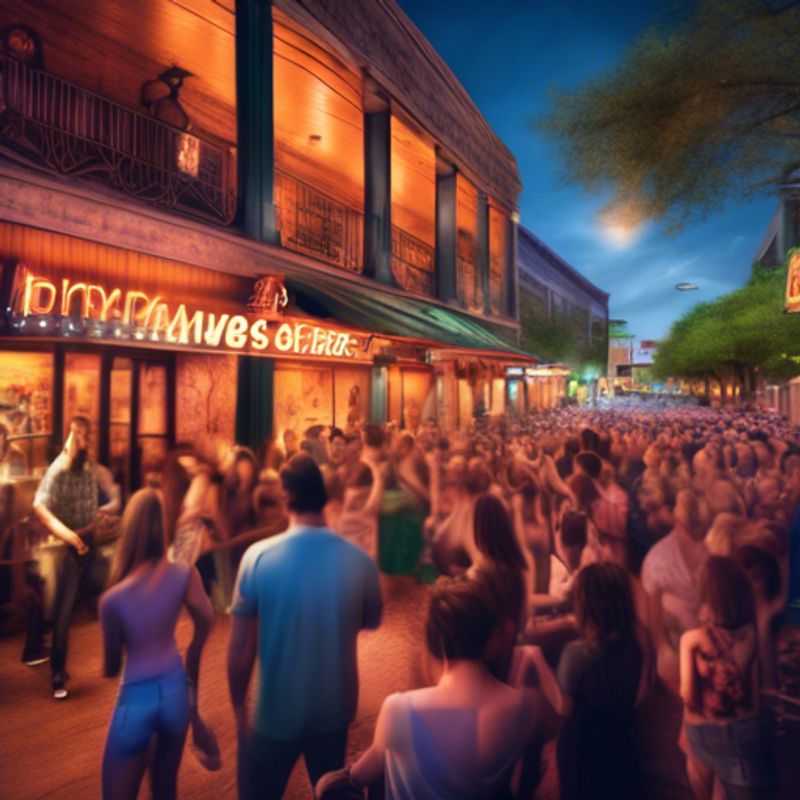 Explore as lojas e restaurantes da South Congress Avenue em Austin&#44; EUA&#44; na primavera