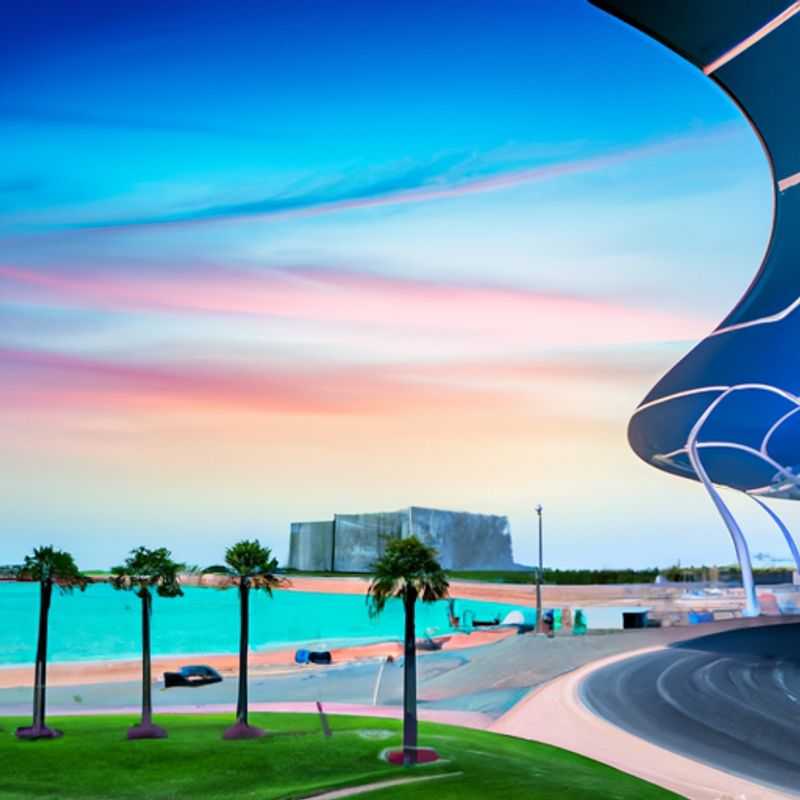 Um Oásis de Luxo no Coração do Deserto: Explorando o Palácio dos Emirados em Abu Dhabi no Inverno