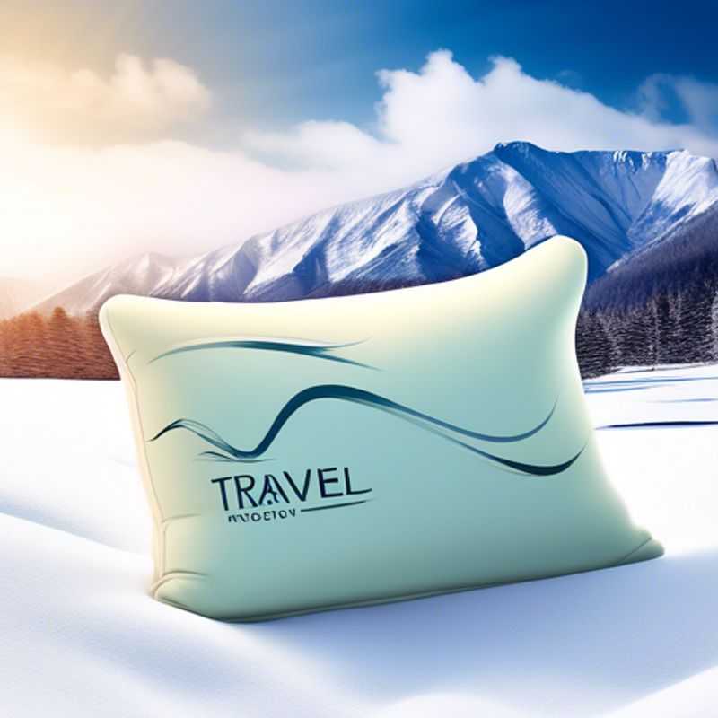 A luxurious memory foam travel pillow, designed for ultimate comfort on the go, with ergonomic support for head and neck.