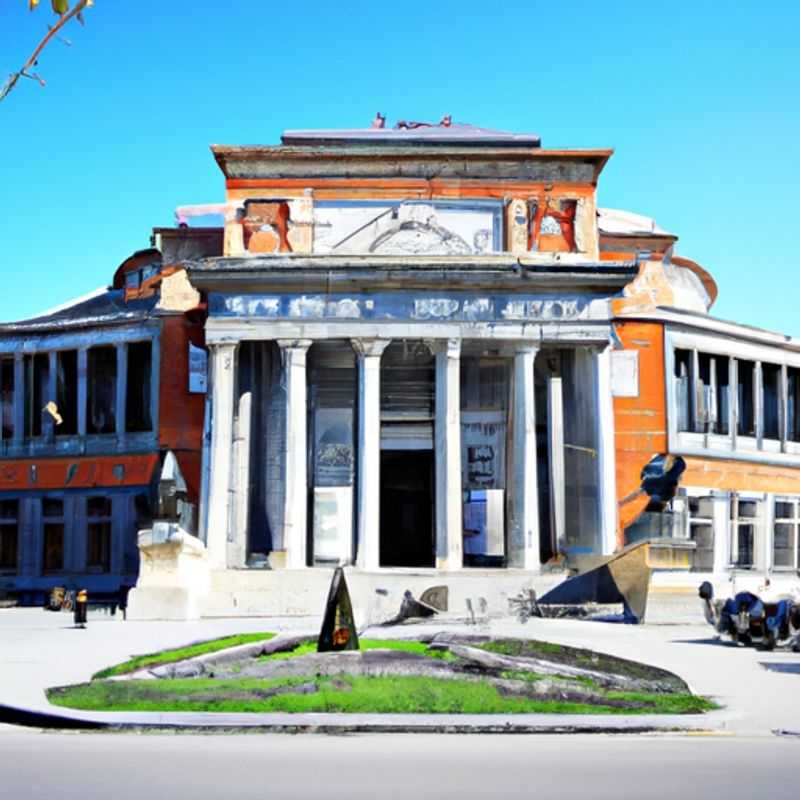 Viajante solitário contempla a vibrante Puerta del Sol, um ícone de Madrid, Espanha, durante sua jornada primaveril de 4 dias pela cidade.