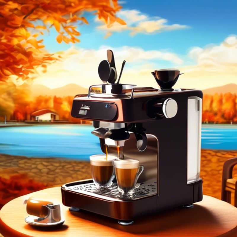 A sleek, portable espresso machine, perfect for coffee lovers who demand a perfect shot on the go.