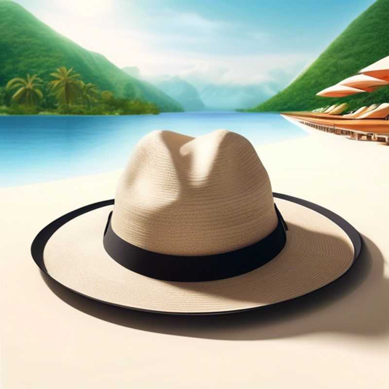 A stylish wide-brimmed hat, perfect for sun protection and adding a touch of elegance to your outfit.