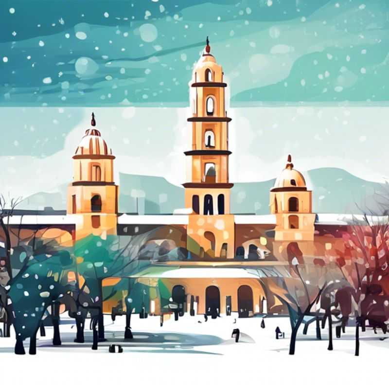 Here are a few options for alt text in Portuguese for an image of Guadalajara, Mexico in an article about whether Guadalajara is considered luxury: