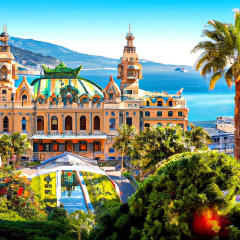 Uma família feliz passeia pelas ruas opulentas de Monte Carlo, Mônaco, cercada pelo esplendor do outono, em uma jornada inesquecível de duas semanas.