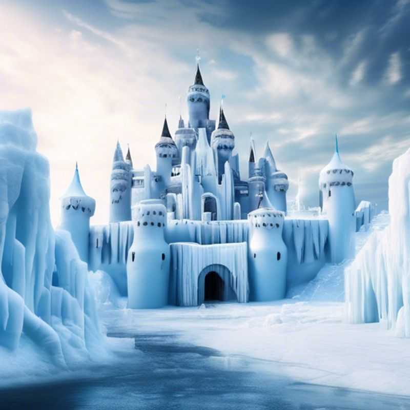 Un Viaje Invernal Mágico&#58; Explorando el Castillo de Nieve de Kemi en Otoño