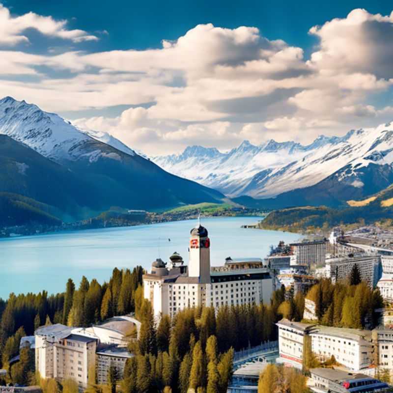 Découvrez la merveille architecturale moderne de St. Moritz au printemps