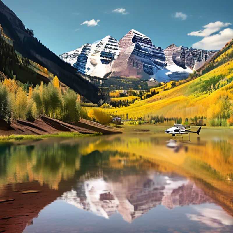 Una familia disfrutando de unas vacaciones de lujo en Aspen, EE. UU., rodeados de paisajes nevados y actividades invernales, mientras buscan una coolcation de dos semanas.