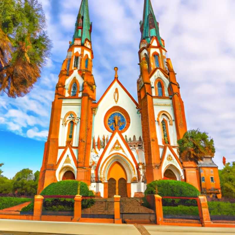 A Catedral de São João Batista: Um Paraíso de Inverno em Savannah