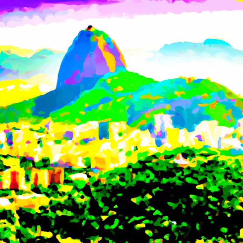 Dois casais brindam à alegria e à beleza da primavera no Rio de Janeiro, Brasil, com a icônica estátua do Cristo Redentor abençoando a cidade ao fundo, durante sua viagem de uma semana.