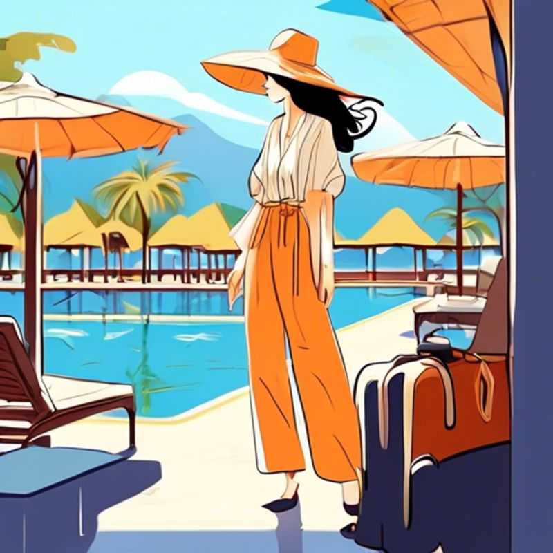 Comfortable designer clothing for travel, perfect for stylish and practical adventurers.