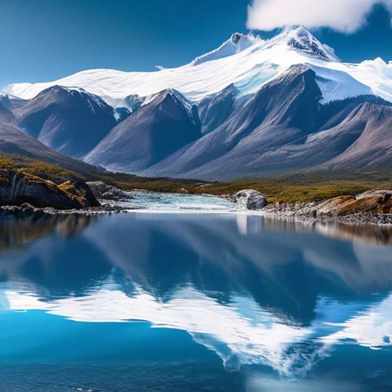Three couples stand against a backdrop of snow-capped mountains and turquoise waters, soaking in the breathtaking beauty of Ushuaia, Argentina, the gateway to Antarctica, as they embark on a 3-week adventure seeking the ultimate coolcation experience.