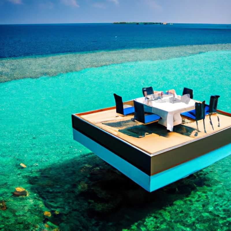 Jantar Privado na Praia nas Maldivas: Uma Experiência Gastronômica Sob as Estrelas