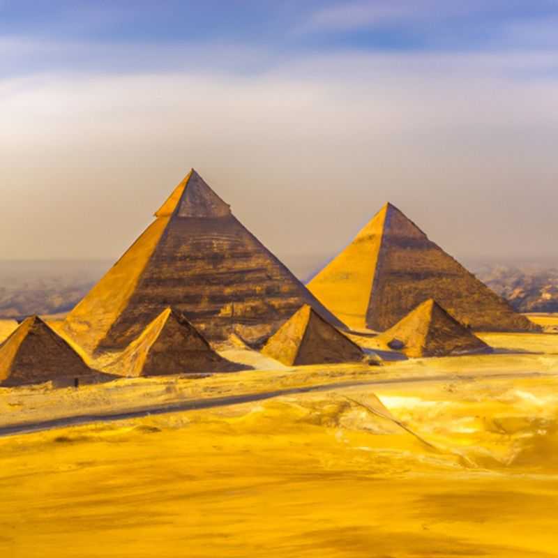 Três casais exploram as maravilhas do Cairo, no Egito, durante uma aventura de três semanas no outono, maravilhando-se com a imponente Grande Esfinge e as pirâmides de Gizé ao pôr do sol.