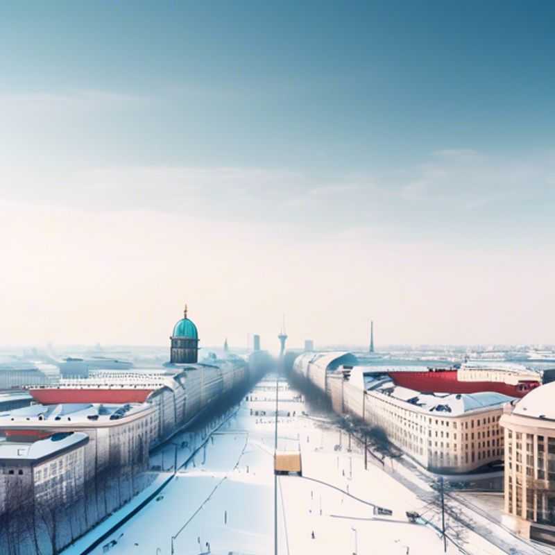 Deux couples, Les Gourmets de Luxe, découvrant la scène culinaire hivernale de Berlin, en Allemagne, pendant leur semaine d'aventure gastronomique.