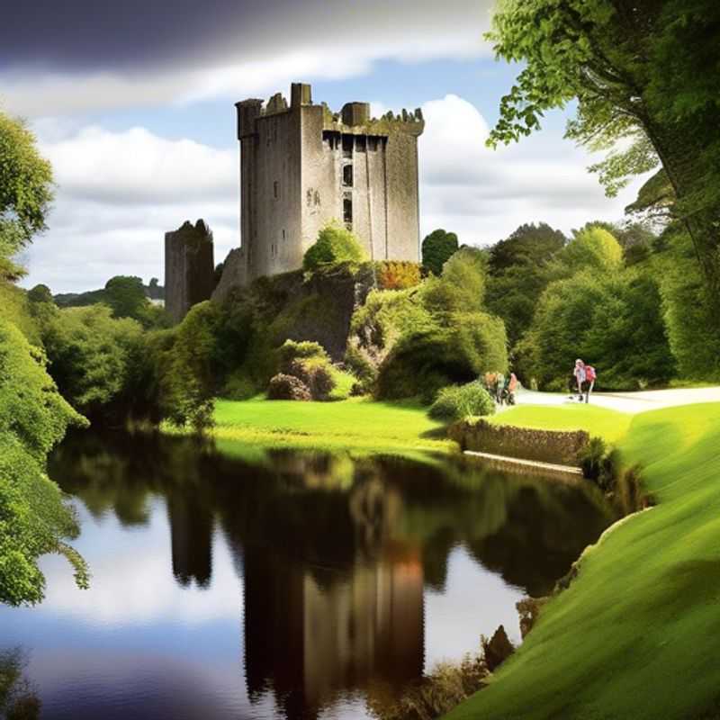 Trois couples explorant la beauté printanière de Cork, en Irlande, lors de leur séjour de 5 jours en tant que touristes de luxe écoresponsables.