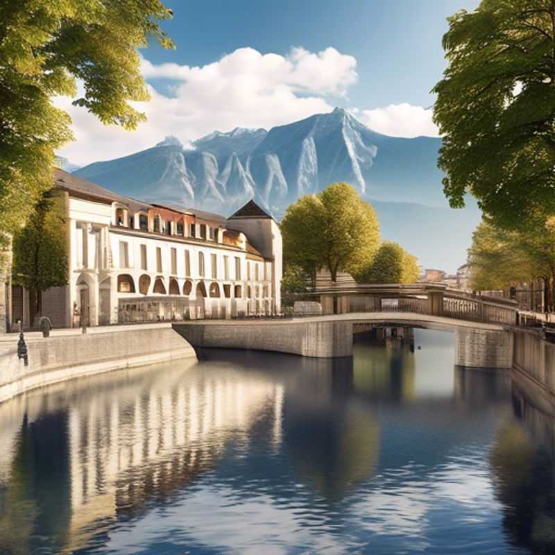 Explora la Bastilla y toma el teleférico para disfrutar de vistas panorámicas de la ciudad en Grenoble, Francia durante el invierno