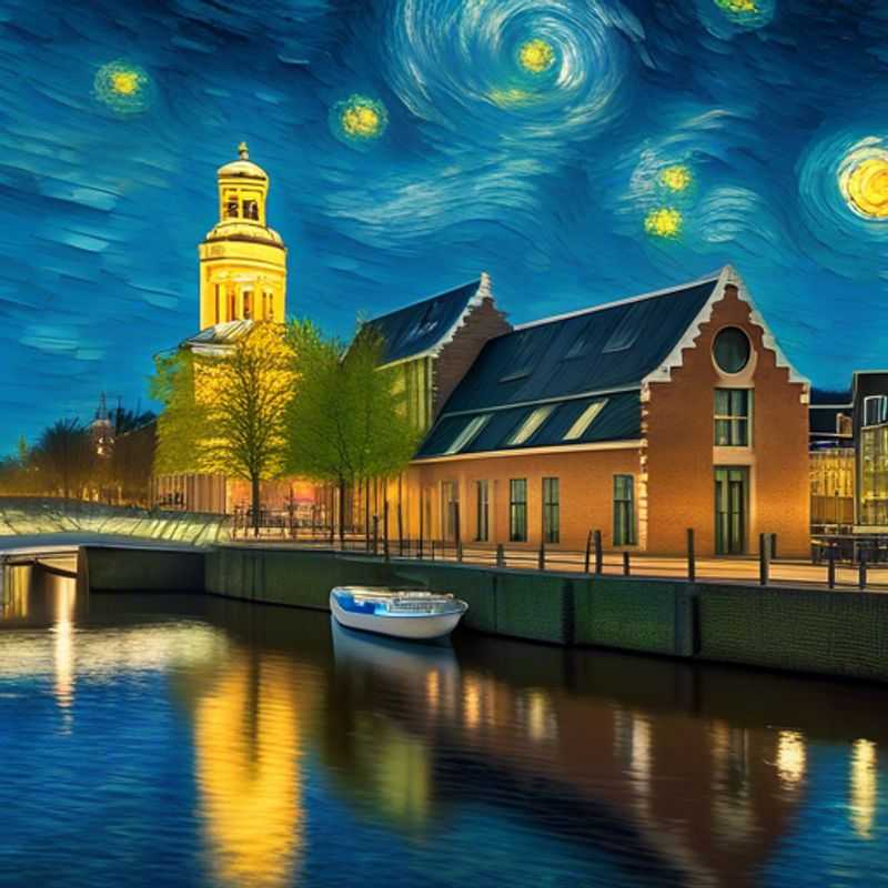Three couples delighting in the vibrant atmosphere of Amsterdam during fall, surrounded by colorful autumn leaves and the festive spirit of the city as they explore its luxury offerings over a 3-day getaway.