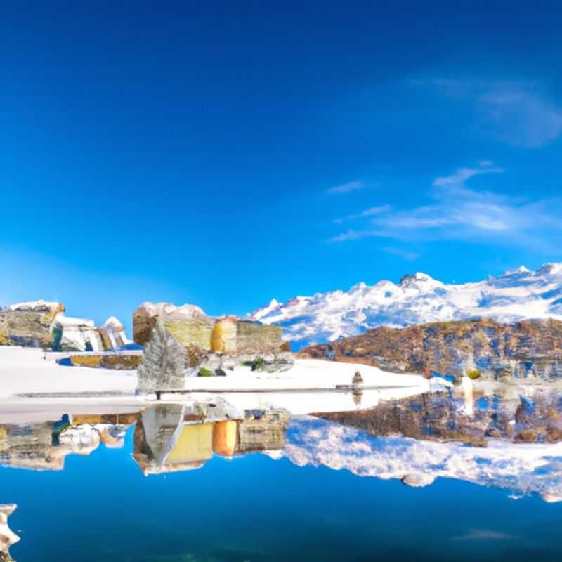 Lago de St. Moritz: um refúgio primaveril de beleza e mistério