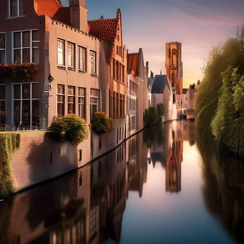 Bruges, Belgique: Charme médiéval et canaux paisibles.