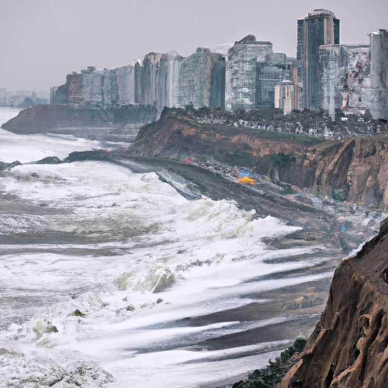 Uma família feliz explora as maravilhas de Lima, Peru, durante uma aventura de 24 horas no inverno, cercada pela vibrante cultura e arquitetura histórica da cidade.