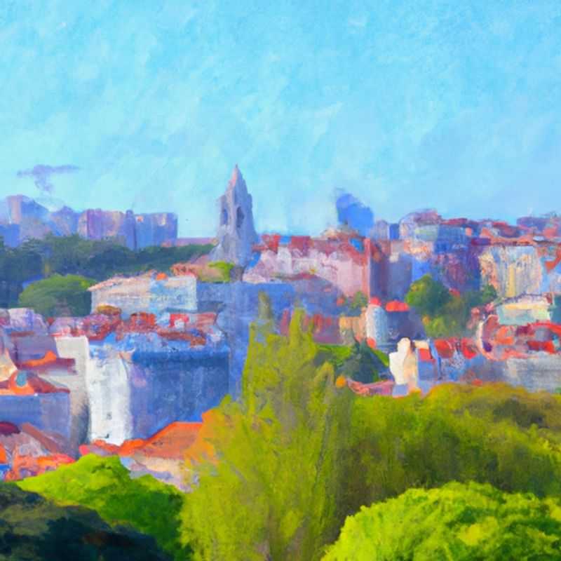 Três casais exploram o vibrante bairro de Alfama em Lisboa, Portugal, durante sua viagem de 5 dias na primavera, mergulhando na rica cultura e arquitetura da cidade.